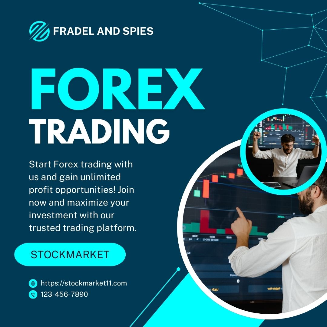 फॉरेक्स ट्रेडिंग क्या है Blue Modern Forex Trading Instagram Post