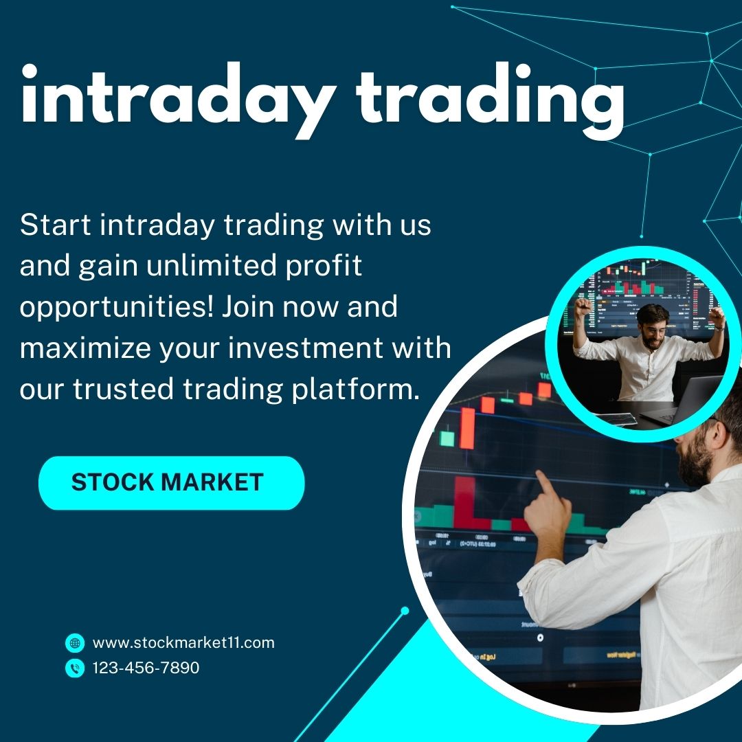 इंट्राडे ट्रेडिंग क्या है Blue Modern Forex Trading Instagram Post