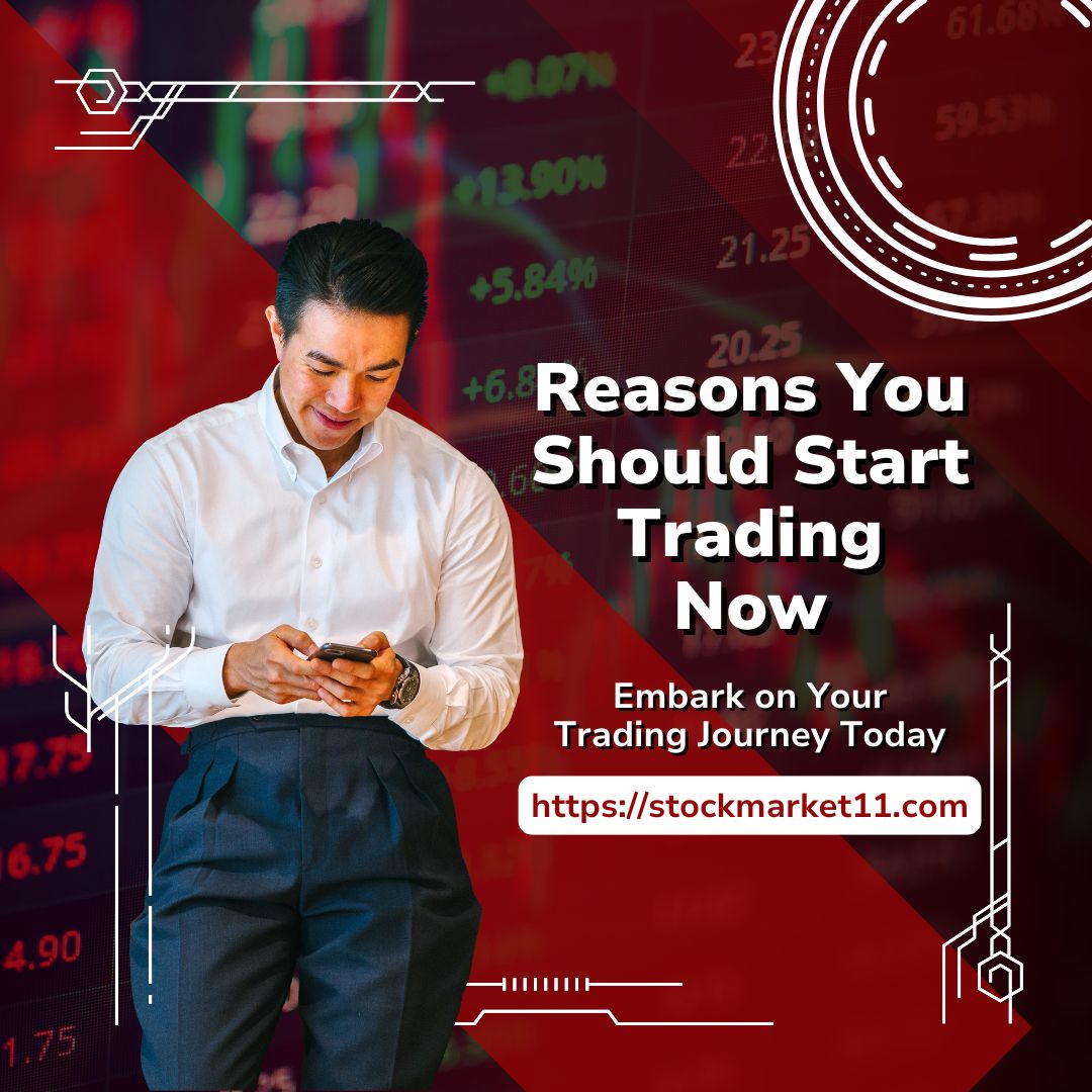 डब्बा ट्रेडिंग क्या है Red Modern Trading Investment Promotional Instagram Post